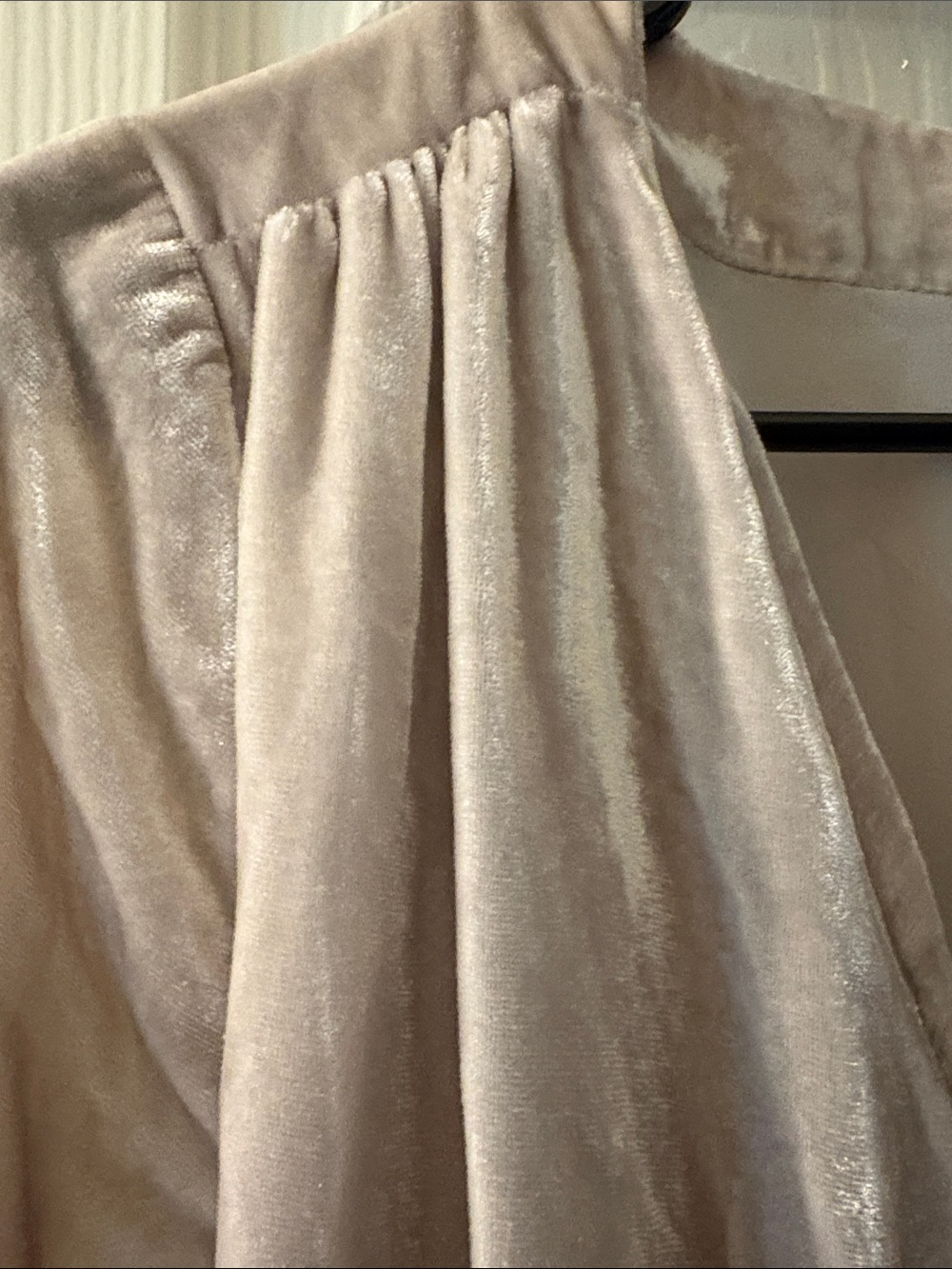 J. Crew Velvet Wrap-Style Dress - Picture 4 of 7